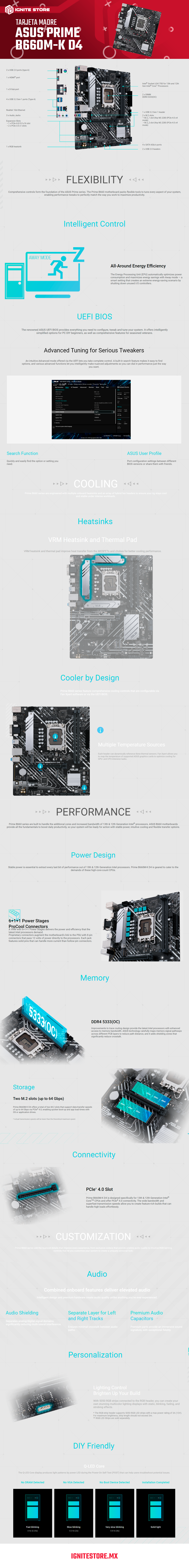 TARJETA MADRE ASUS PRIME B660M-K D4 LGA1700 MATX - PRIME B660M-K D4