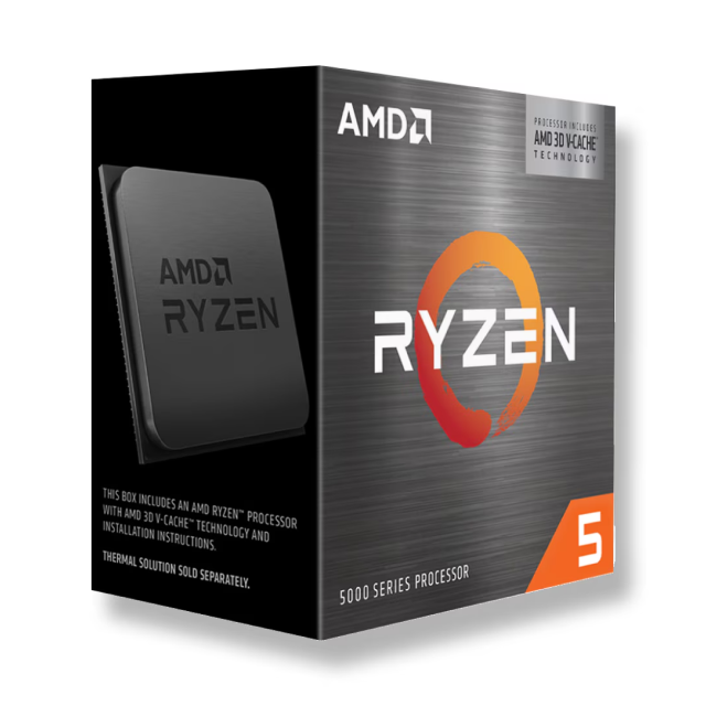 Procesador AMD Ryzen 5 5500X3D | AM4 | 3 GHz / 4 GHz (Máx) | 6 Núcleos / 12 Hilos | Requiere Tarjeta de Video | No Incluye Disipador | 100-100001504WOF