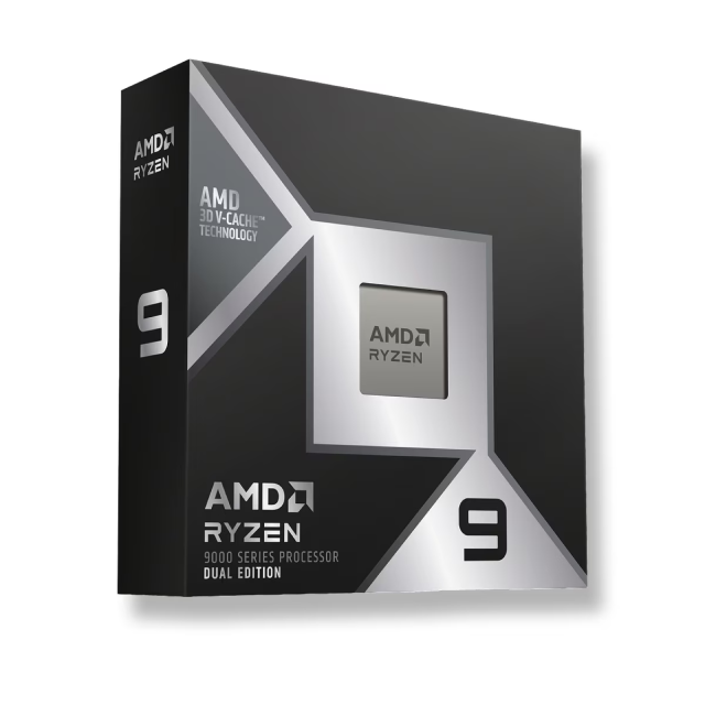 Procesador AMD Ryzen 9 9950X3D2 Dual Edition | AM5 | 4.3 GHz / 5.6 GHz (Máx) | 16 Núcleos / 32 Hilos | Gráficos Integrados AMD Radeon | No Incluye Disipador | 100-100001978WOF