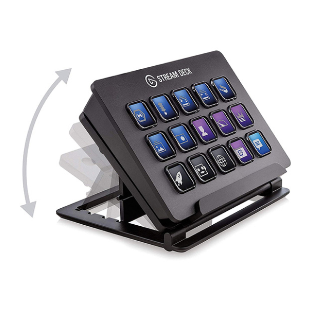 Elgato Stream Deck | Controlador de Estudio | 15 Teclas LCD | Personalizable | Macros | Streaming | YouTube | Twitch | OBS | Mac/PC | 10GAA9901