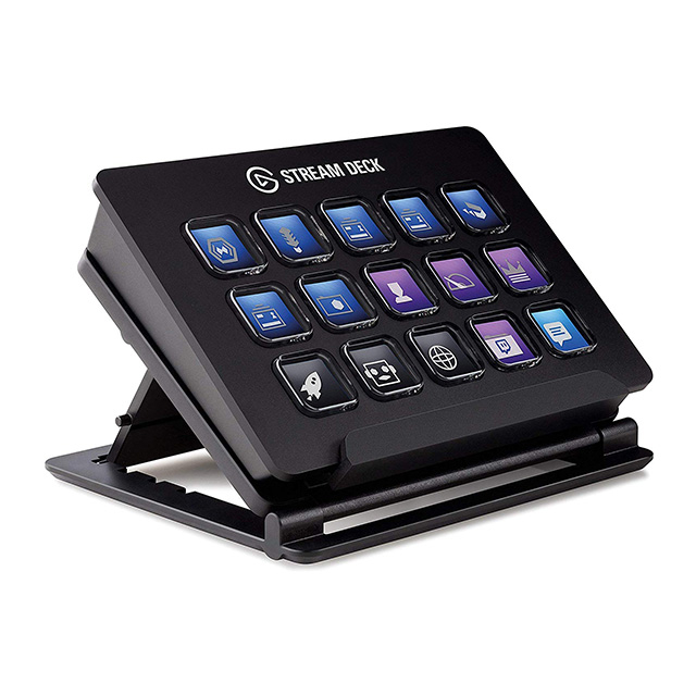 Elgato Stream Deck | Controlador de Estudio | 15 Teclas LCD | Personalizable | Macros | Streaming | YouTube | Twitch | OBS | Mac/PC | 10GAA9901