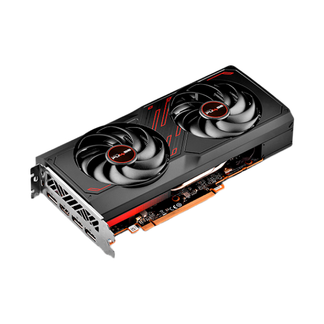 Tarjeta de Video SAPPHIRE PULSE AMD Radeon RX 7600 8GB | 8GB GDDR6 | PCI Express 4.0 | 128 Bits | Negro | 11324-01-20G