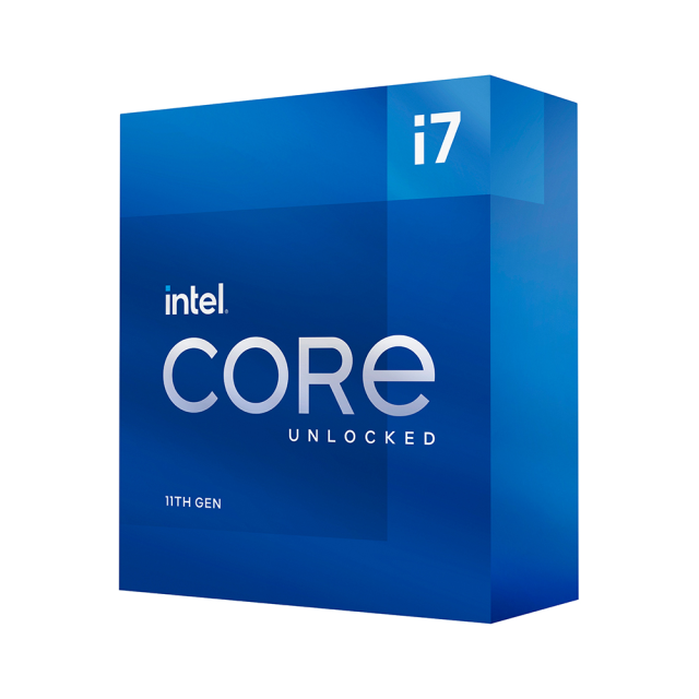 Procesador Intel Core i7 11700K - 3.60 GHz - Máx 5.00 GHz - 8 Núcleos - 16 Hilos - Socket LGA1200 - 11th Gen - BX8070811700K