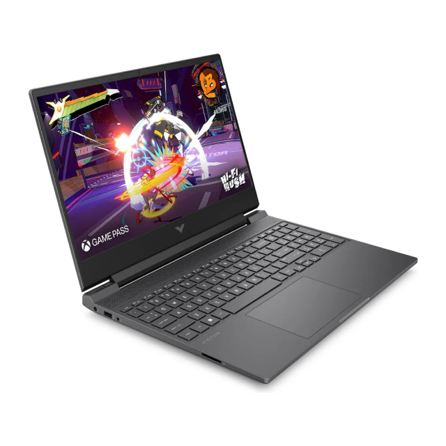 Laptop Gamer HP Victus 15-fa2787nr | Pantalla de 15.6" / FHD / IPS / 144Hz | Intel Core i7-13620H | RTX 5060 8GB | 16GB DDR5 | 512GB SSD | Audio DTS:X Ultra | Windows 11 Home | Teclado en Inglés | Color Meca Silver | 15-fa2787nr | Open Box