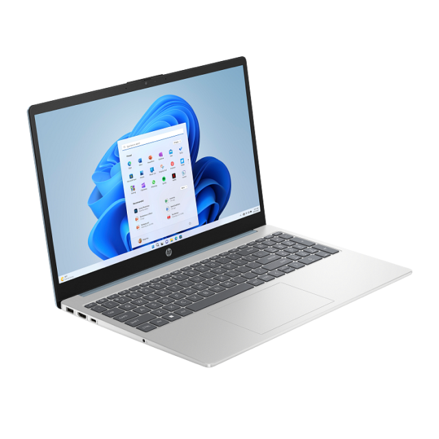 Laptop HP 15-fd0250wm | Pantalla de 15.6" FHD / IPS | Intel Core i5-1334U | Gráficos Integrados Intel | 8GB DDR4 | 512GB SSD | Windows 11 Home | Teclado en Inglés | Color Natural Silver | 15-fd0250wm