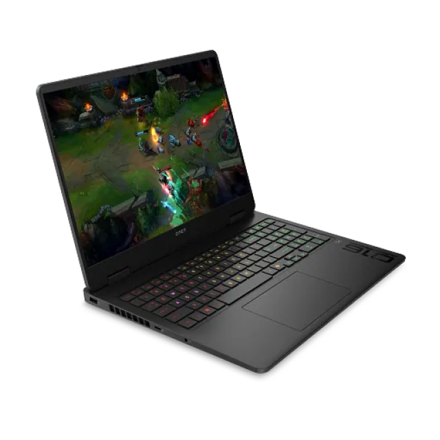 Laptop Gamer HP OMEN 16-AM0073DX | Pantalla de 16" / 2K (1920x1200) / IPS / 144Hz | Intel Core Ultra 7 255H | NVIDIA GeForce RTX 5060 8GB GDDR7 | 16GB RAM DDR5 | 1TB SSD | Windows 11 | Teclado en Inglés | Negro | 16-AM0073DX
