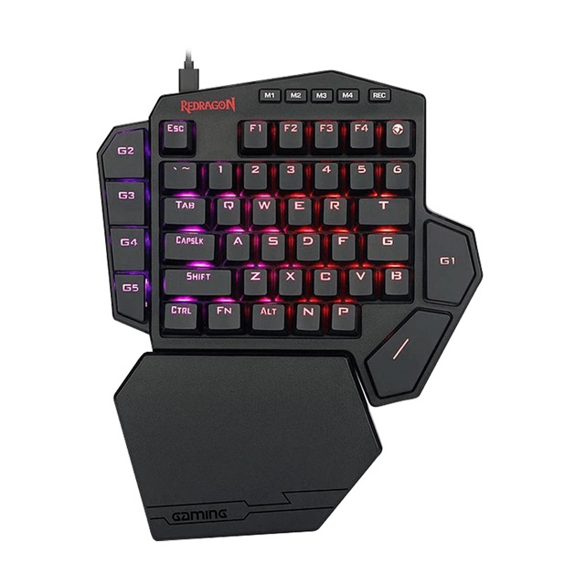 TECLADO MECANICO UNA MANO REDRAGON K585 DITI RGB / K585RGB