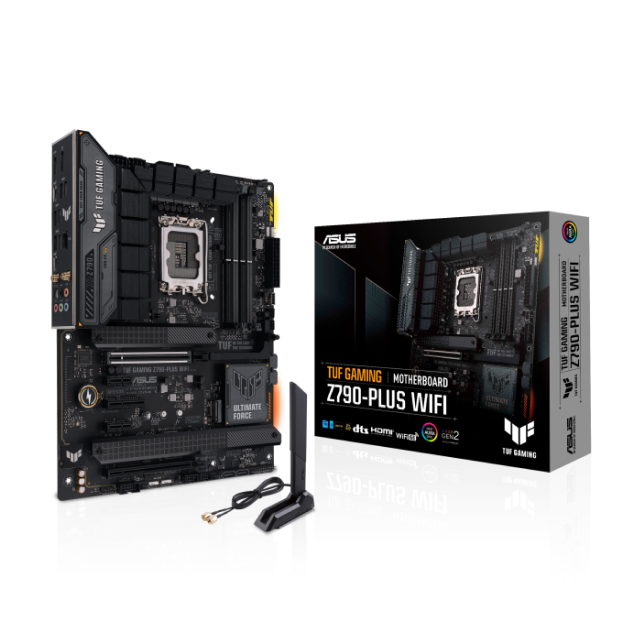 Tarjeta Madre ASUS TUF Gaming Z790-PLUS WIFI | ATX | Intel LGA1700 | DDR5 x 4 (Hasta 192GB) | Wi-Fi 6E  / Bluetooth v5.3 | 90MB1D80-M0AAY0