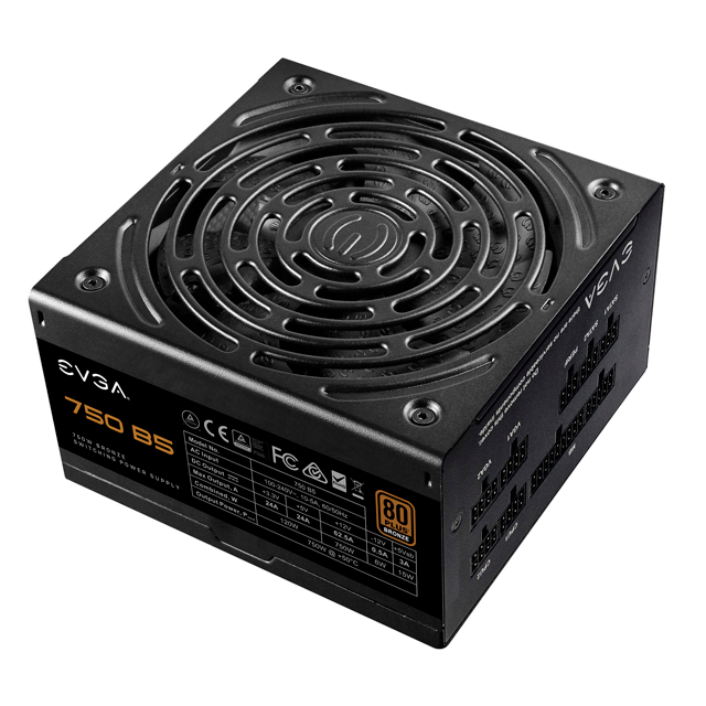 FUENTE DE PODER EVGA 750W B5 80+ BRONZE FULL MODULAR - 220-B5-0750-V1