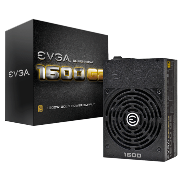 FUENTE DE PODER EVGA SUPERNOVA 1600 G+ 1600W 80+ GOLD MODULAR / 220-GP-1600-X1