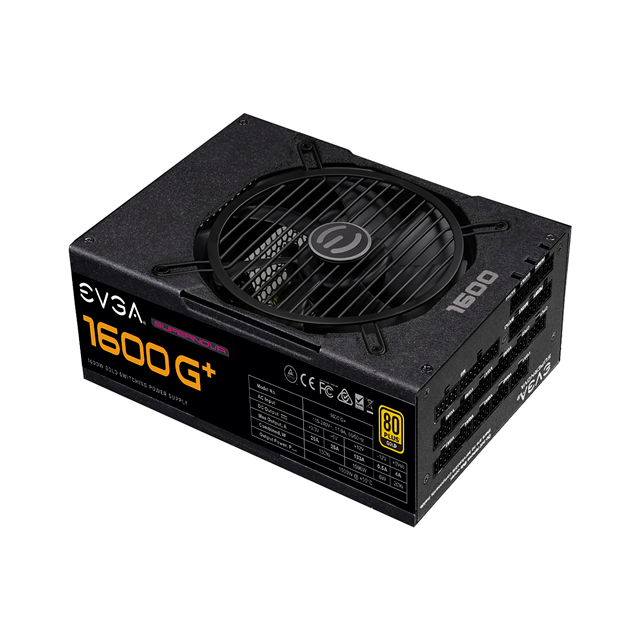 FUENTE DE PODER EVGA SUPERNOVA 1600 G+ 1600W 80+ GOLD MODULAR / 220-GP-1600-X1