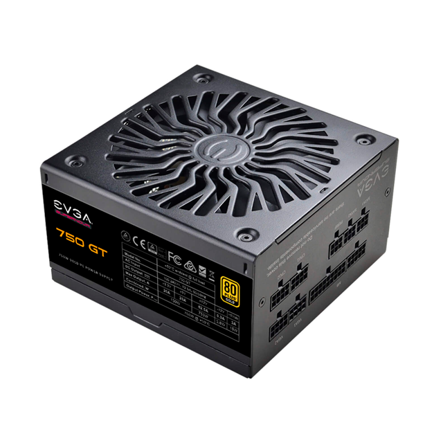 FUENTE DE PODER EVGA SUPERNOVA 750 GT 750W 80+GOLD MODULAR / 220-GT-0750-Y1