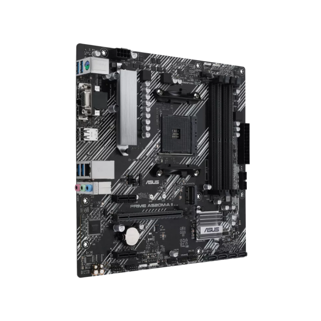 TARJETA MADRE ASUS PRIME A520M-A II/CSM MATX AM4 4DDR4 128GB - PRIME A520M-A II/CSM