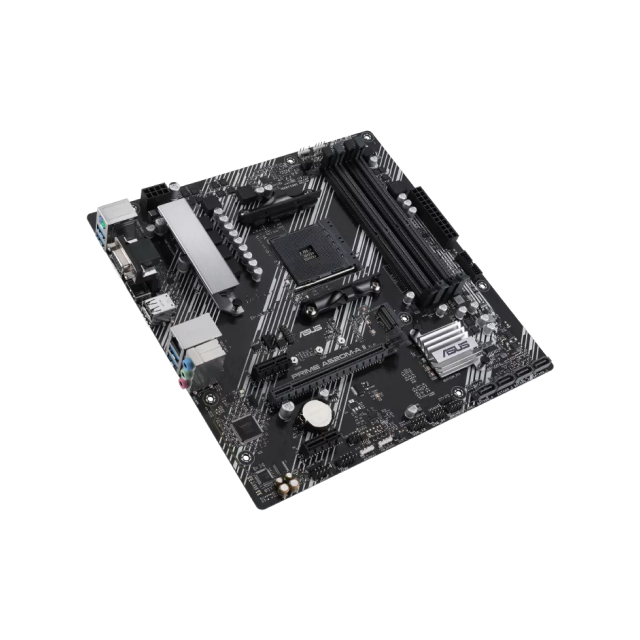 TARJETA MADRE ASUS PRIME A520M-A II/CSM MATX AM4 4DDR4 128GB - PRIME A520M-A II/CSM