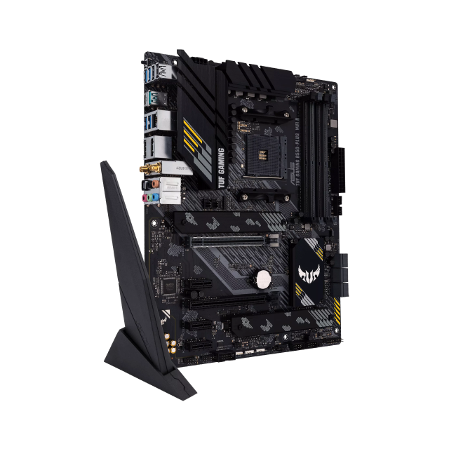 Tarjeta Madre ASUS TUF GAMING B550-PLUS WIFI II | ATX | AM4 | DDR4  x 4 (Hasta 128GB) | Wi-Fi 6 / Bluetooth v5.1 | TUF GAMING B550-PLUS WIFI II