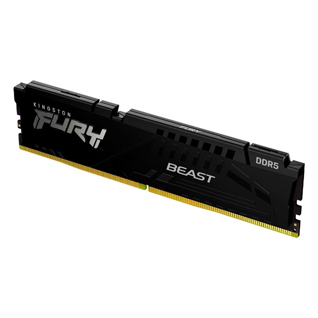 MEMORIA RAM DDR5 | 16GB | 5200MT/s | INTEL XMP | CL40 | KINGSTON FURY BEAST NEGRO | KF552C40BB-16