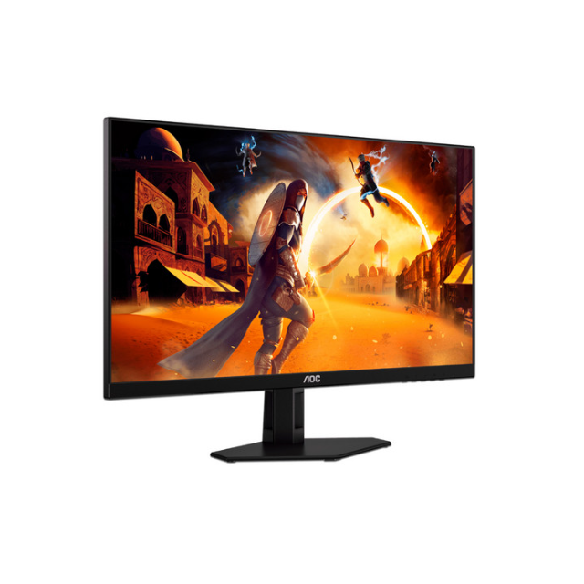 Monitor Gamer AOC 24GQE LED 27" | 1920x1080 FHD | IPS | G-Sync | 0.5ms (MPRT) | 180Hz | HDMI/DisplayPort | Color Negro | 27G4E