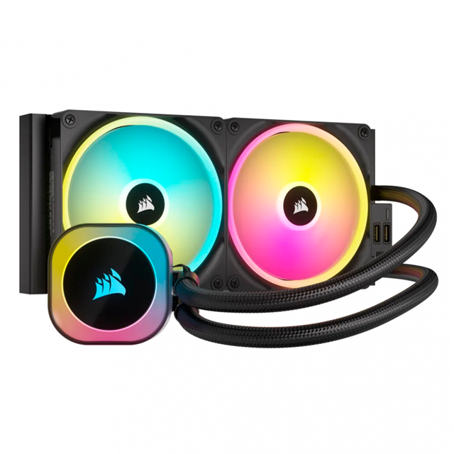 ENFRIAMIENTO LIQUIDO CORSAIR iCUE LINK H115i RGB 240mm NEGRO / CW-9061002-WW