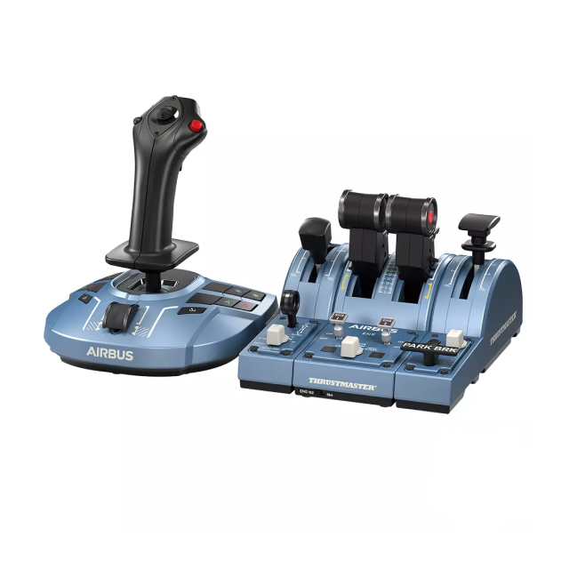 Palanca y Pedales para Simulador de Vuelo THRUSTMASTER TCA CAPTAIN PACK X AIRBUS EDITION | 3362934403140