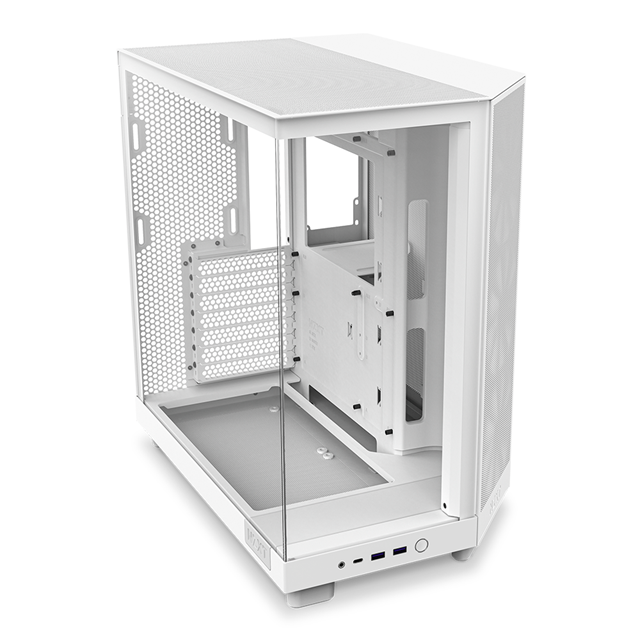 Gabinete NZXT H6 Flow Blanco | ATX | 3 ventiladores preinstalados | CC-H61FW-01