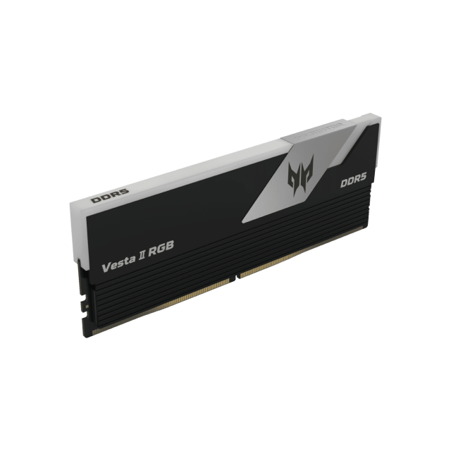 Kit de Memoria RAM Acer Predator Vesta II | 64 GB (2x32 GB) | DDR5 | 6400 MT/s | CL32 | XMP | Color Plata | BL.9BWWR.365