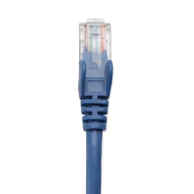 Cable de Red Intellinet | 1 m | Cat6 | U/UTP | RJ45 Macho / RJ45 Macho| Azul | 342575
