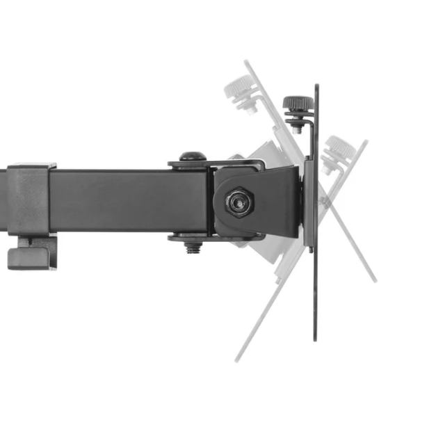 Soporte Articulado para 2 Monitores Manhattan | Monitores de 13” a 32” | Hasta 8 KG por Brazo | Compatible con VESA | Color Negro | 461528