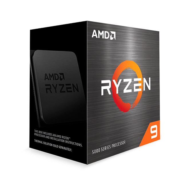 PROCESADOR AMD RYZEN 9 5900X AM4 12 NUCLEOS/24 HILOS (REQUIERE TARJETA DE VIDEO Y DISIPADOR) 3.7Ghz (4.8Ghz BOOST) / 100-100000061WOF