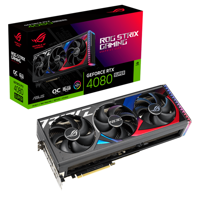 Tarjeta de Video ASUS ROG Strix RTX 4080 Super OC | 16GB | GDDR6X | OC Edition |  ARGB | ROG-STRIX-RTX4080S-O16G-Gaming