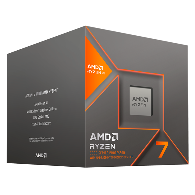 PROCESADOR AMD RYZEN 7 8700G AM5 8 NUCLEOS/16 HILOS 4.2Ghz (5.1Ghz BOOST)  / 100-100001236BOX