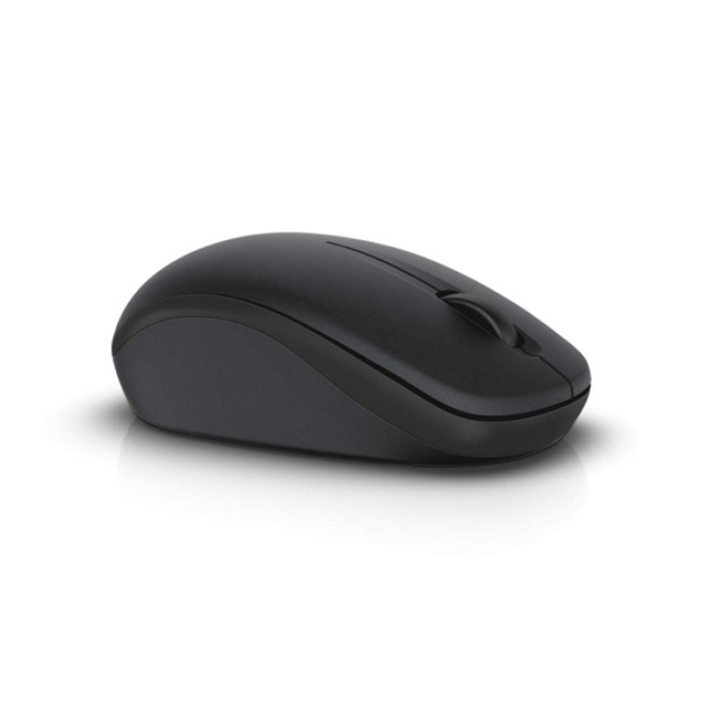 Mouse Inalámbrico Dell WM126 | 1000 DPI | Sensor Óptico | Conexión Adaptador USB-A | Incluye 1 Batería AA | Diseño Ambidiestro | Negro | 570-AALK