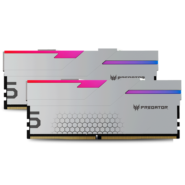 MEMORIA RAM DDR5 | 32GB (16X2)  | 7200MT/s | CL 34 | INTEL XMP | PREDATOR HERMES PLATA | BL.9BWWR.407