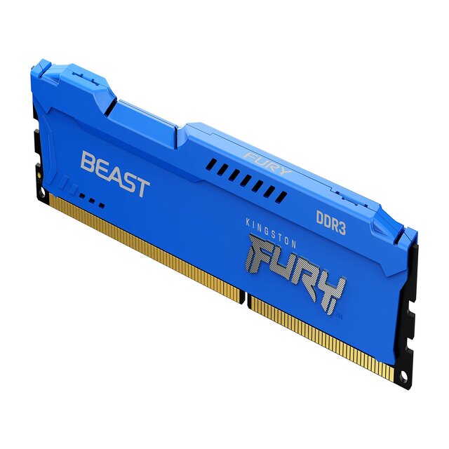 MEMORIA DDR3 KINGSTON FURY BEAST BLUE 8GB 1600MHZ DIMM KF316C10B/8