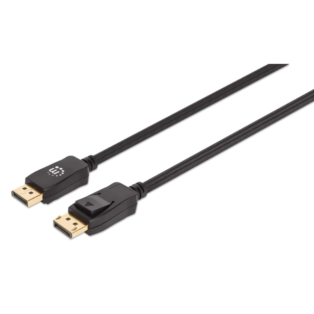 Manhattan Cable DisplayPort 1.4 Macho - DisplayPort 1.4 Macho | 8K | 60H | 3 Metros | Negro | 353625