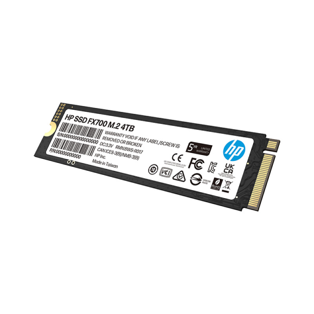 Unidad SSD HP FX700 | 1TB | M.2 | 7200MB/s de lectura | 6200MB/s de escritura | 8U2N3AA