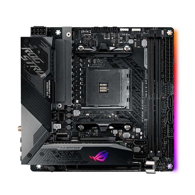 TARJETA MADRE ASUS ROG STRIX X570-I GAMING AM4 ITX