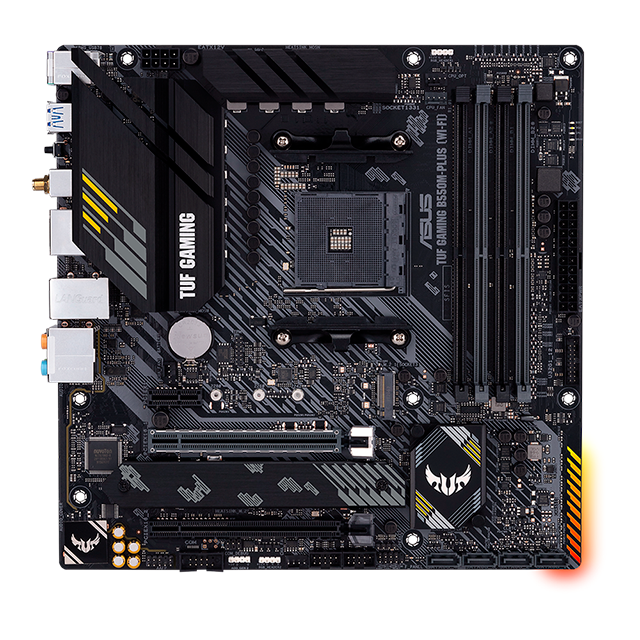 TARJETA MADRE ASUS TUF GAMING B550M-PLUS (WI-FI)  SOCKET AM4 MICRO-ATX DDR4