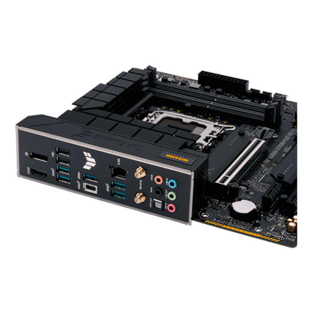 TARJETA MADRE ASUS TUF GAMING B760M-PLUS WIFI D4 LGA1700 MATX DDR4 - 90MB1DG0'M0AAY0