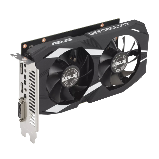 Tarjeta de Video ASUS NVIDIA GeForce RTX 3050 Dual OC | 6GB GDDR6 | 96-bit | PCI Express 4.0 | 90YV0K60-M0AA00