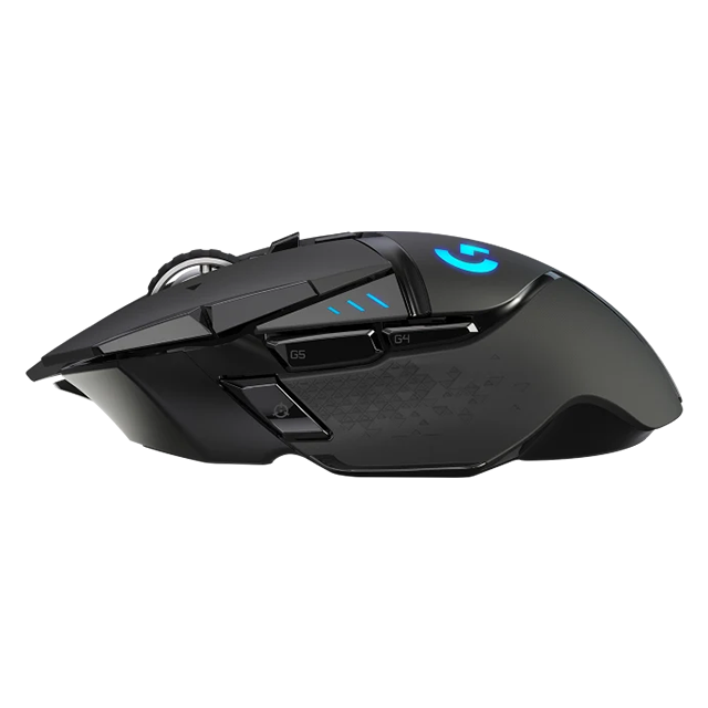 Mouse Gamer Logitech G502 - Negro - 100-25600 DPI - HERO25K - 910-005566