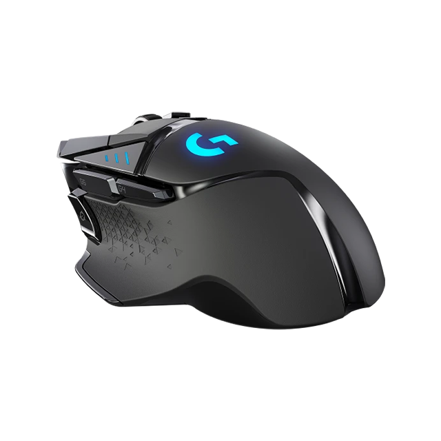 Mouse Gamer Logitech G502 - Negro - 100-25600 DPI - HERO25K - 910-005566