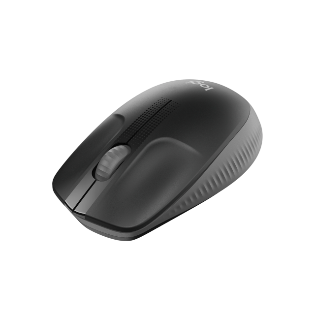 Mouse Inalámbrico Logitech M190 | Nano receptor USB | 1000 DPI | Batería AA hasta 18 meses (Incluida) | Color Girs marengo | 910-005902