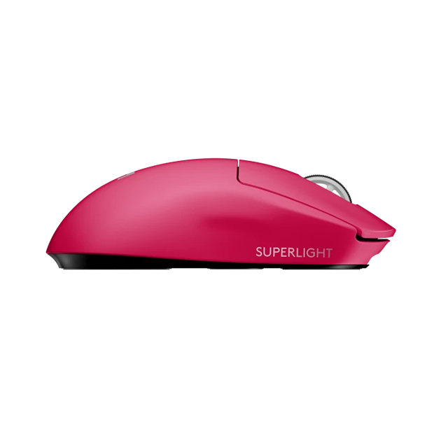Mouse Gamer Logitech PRO X Superlight - Rosa - 100-25600 DPI - HERO - 910-005955