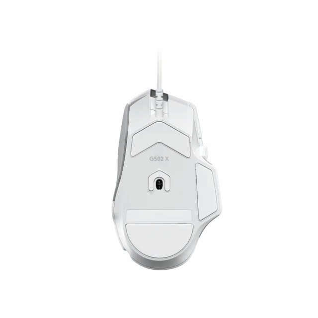 MOUSE GAMER LOGITECH G502X WHITE HERO 25K / 100-25600 DPI - 910-006145