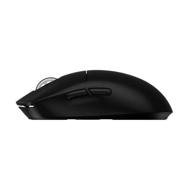 Mouse Gamer Inalámbrico Logitech PRO X SUPERLIGHT 2 | Hasta 95 Horas de Batería | Switch LIGHTFORCE | Máx. 44000 DPI | Máx. 8000Hz | Sensor Óptico HERO 2 | 60g | 2.4GHz LIGHTSPEED | Windows | Negro | 910-006629