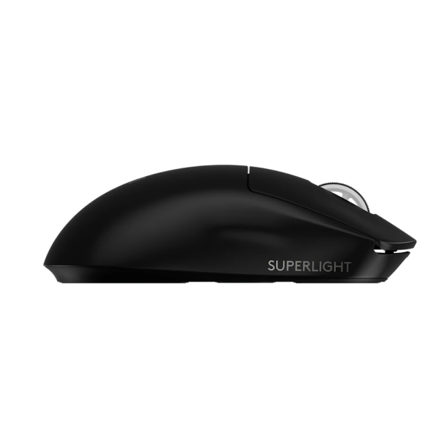 Mouse Gamer Inalámbrico Logitech PRO X SUPERLIGHT 2 | Hasta 95 Horas de Batería | Switch LIGHTFORCE | Máx. 44000 DPI | Máx. 8000Hz | Sensor Óptico HERO 2 | 60g | 2.4GHz LIGHTSPEED | Windows | Negro | 910-006629