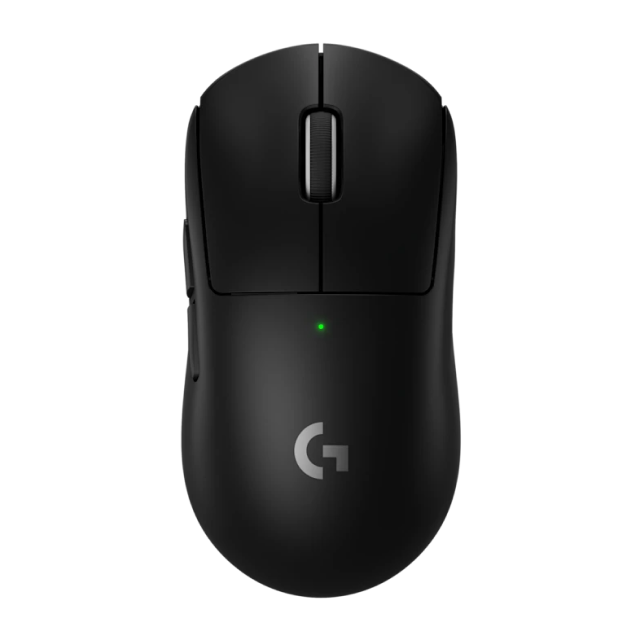 Mouse Gamer Inalámbrico Logitech PRO X SUPERLIGHT 2 | Hasta 95 Horas de Batería | Switch LIGHTFORCE | Máx. 44000 DPI | Máx. 8000Hz | Sensor Óptico HERO 2 | 60g | 2.4GHz LIGHTSPEED | Windows | Negro | 910-006629