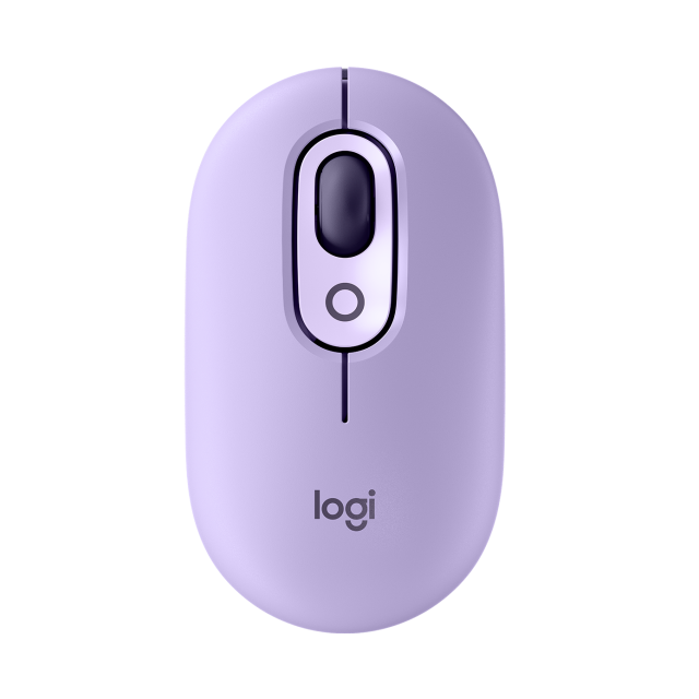 Mouse Inalámbrico Logitech - POP / Cosmos / Silent Touch - Emoji Boton - 910-006647