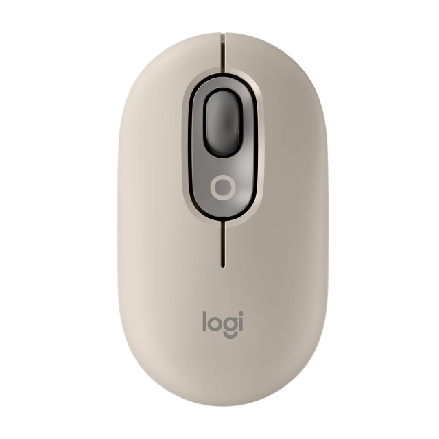 Mouse Inalámbrico Logitech - POP / Mist / Silent Touch - Emoji Boton - 910-006648