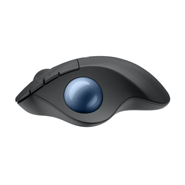Mouse Inalámbrico Logitech ERGO M575S | 400 a 2000 DPI | Sensor Óptico | Conexión Bluetooth / Receptor USB | 3 Botones Programables | Incluye 1 Batería AA | Diseño Ergonómico con Trackball | Color Grafito | 910-007031